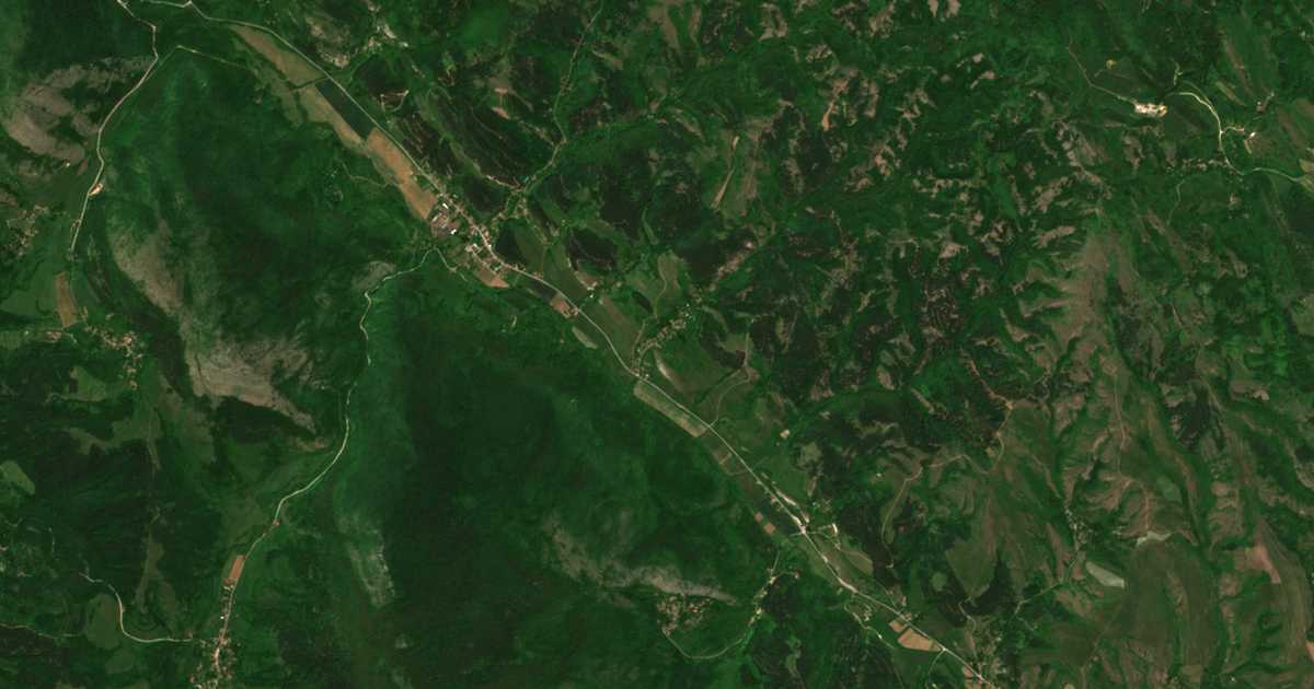 Satelitska karta: Mraketinci