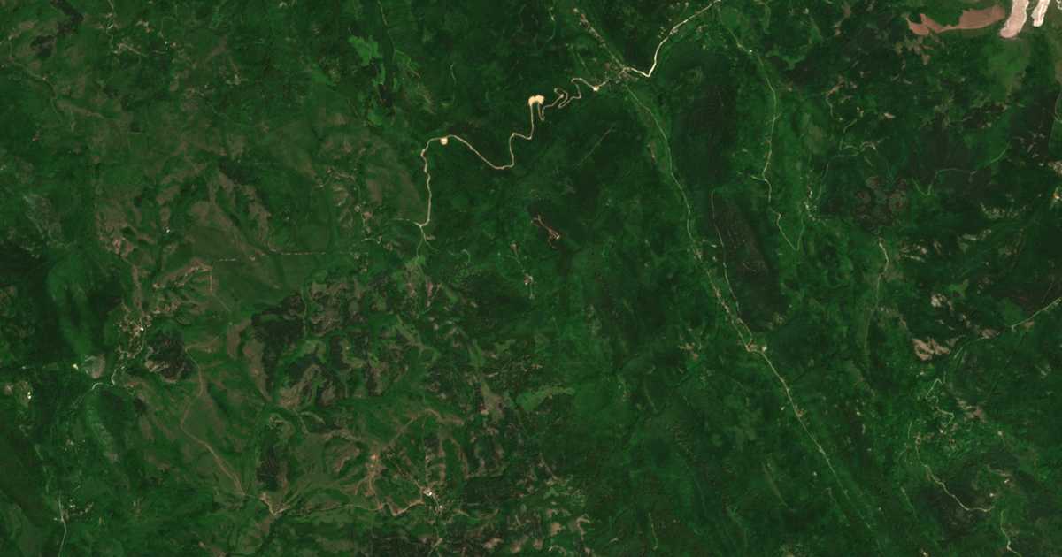 Satelitska karta: Prodanča