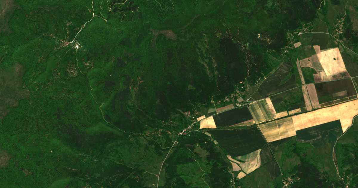 Satelitska karta: Strezimirovci