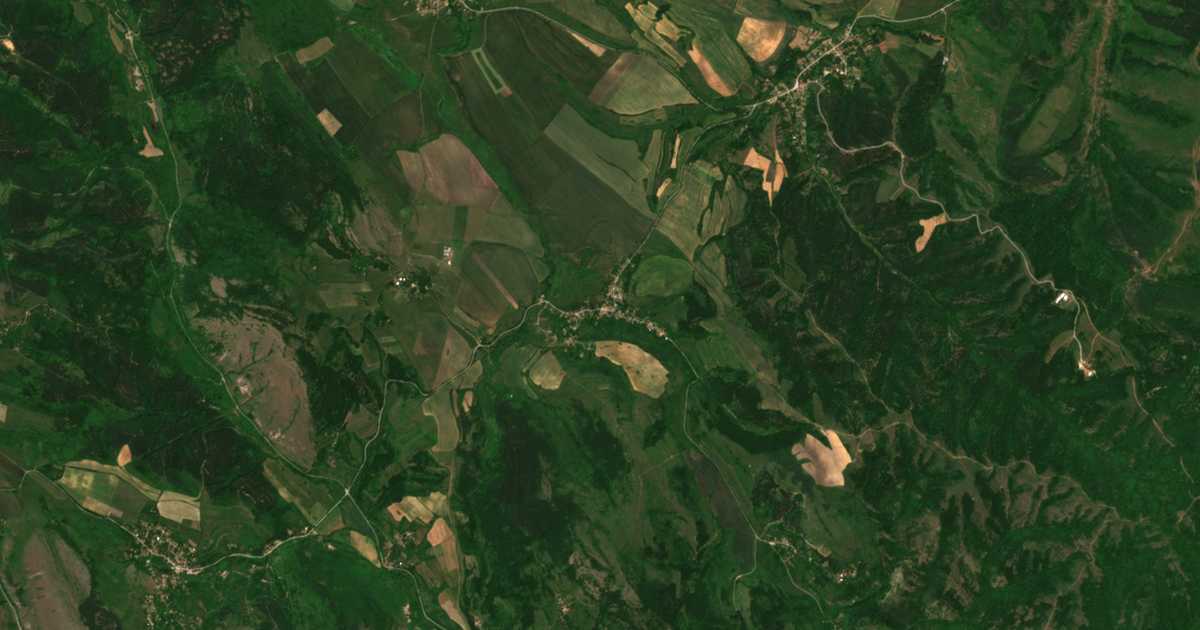 Satelitska karta: Gabrovdol