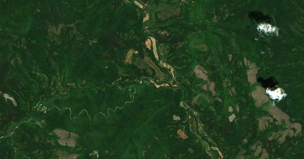 Satelitska karta: Kalotinci