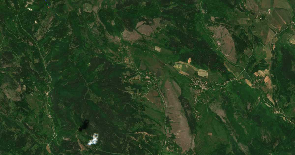 Satelitska karta: Mureno