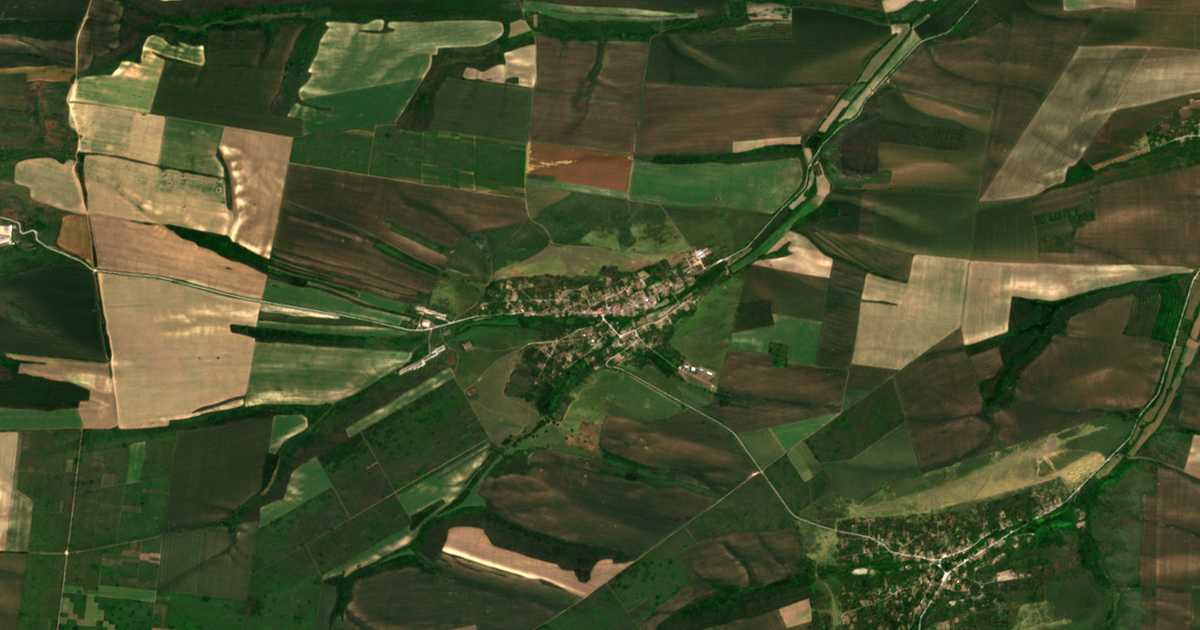 Satelitska karta: Petokladenci