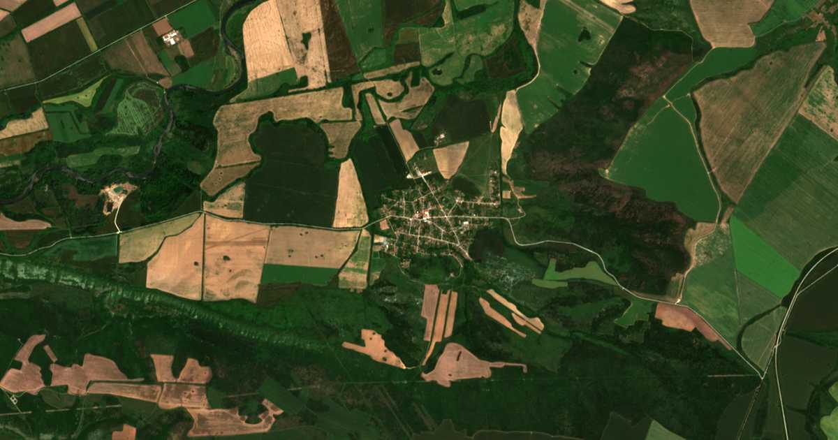 Satelitska karta: Devenci