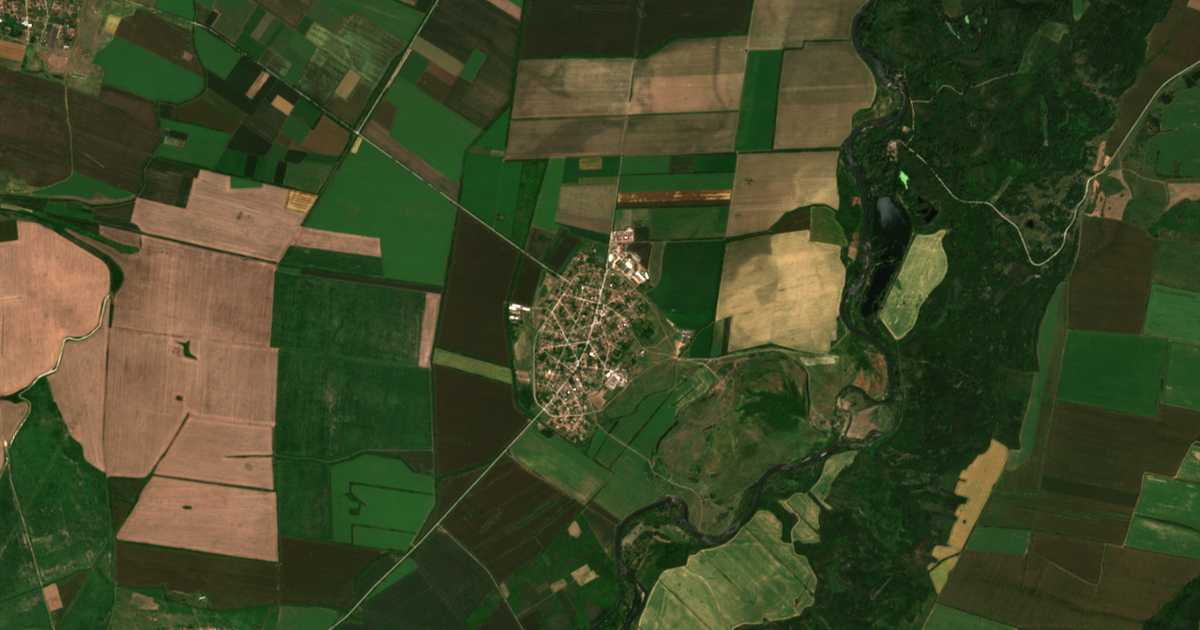Satelitska karta: Glava