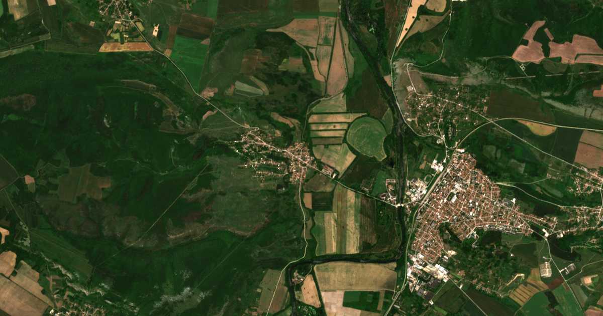 Satelitska karta: Gornik