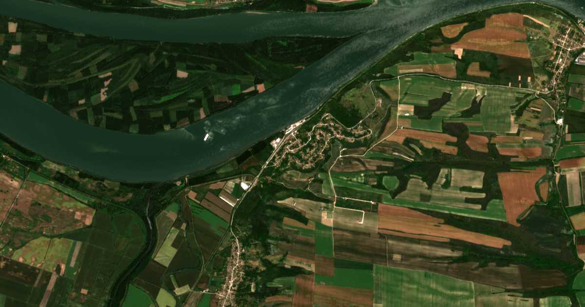 Satelitska karta: Somovit