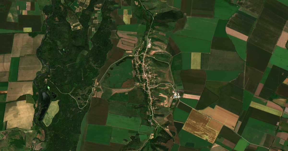 Satelitska karta: Pisarovo