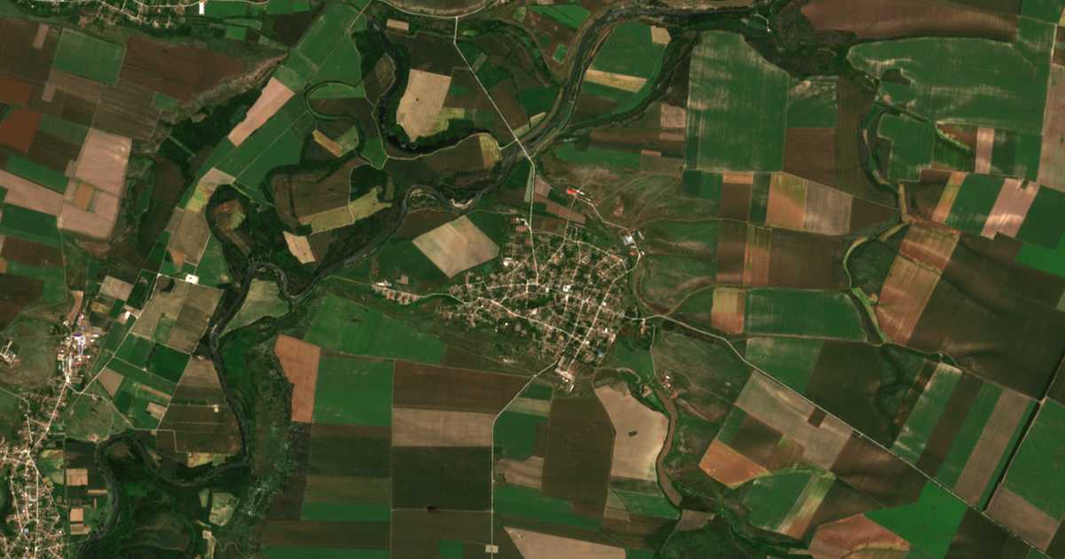 Satelitska karta: Staroselci
