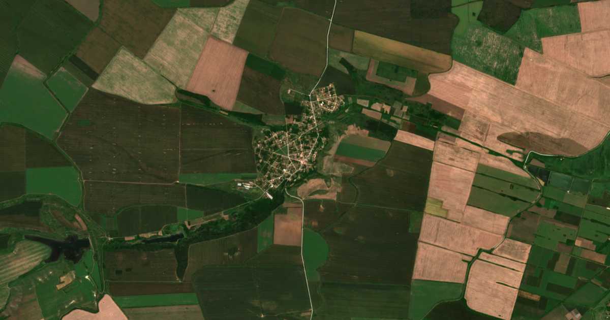 Satelitska karta: Enica