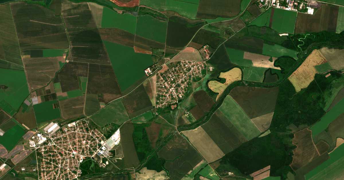 Satelitska karta: Asenovci
