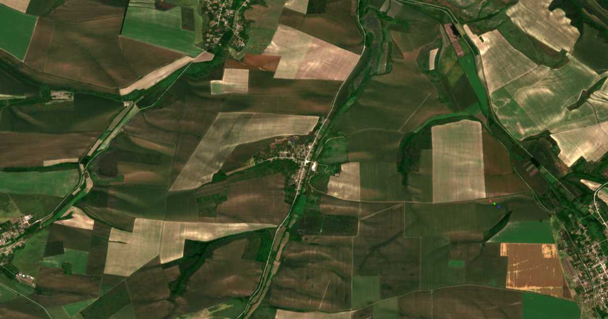 Satelitska karta: Božurluk