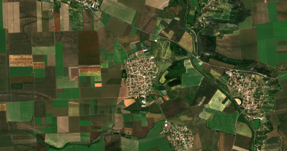 Satelitska karta: Malčika