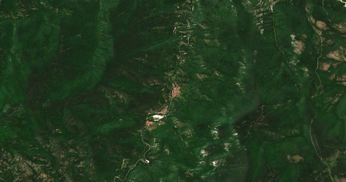 Satelitska karta: Bačkovo