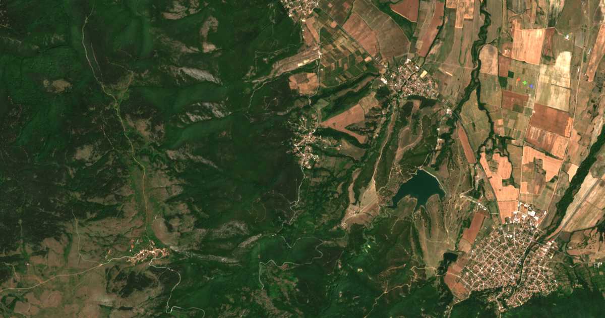 Satelitska karta: Gornoslav