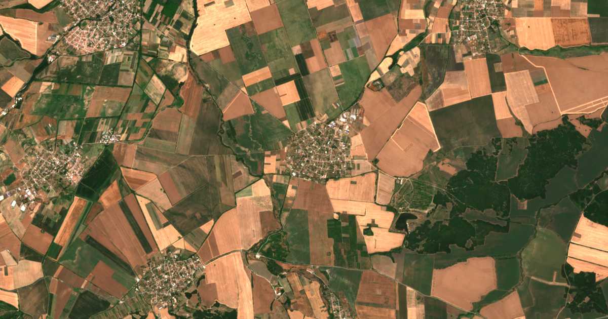 Satelitska karta: Izbeglii