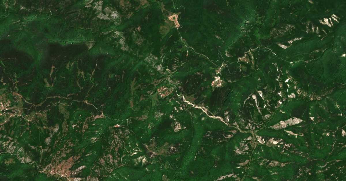 Satelitska karta: Mostovo