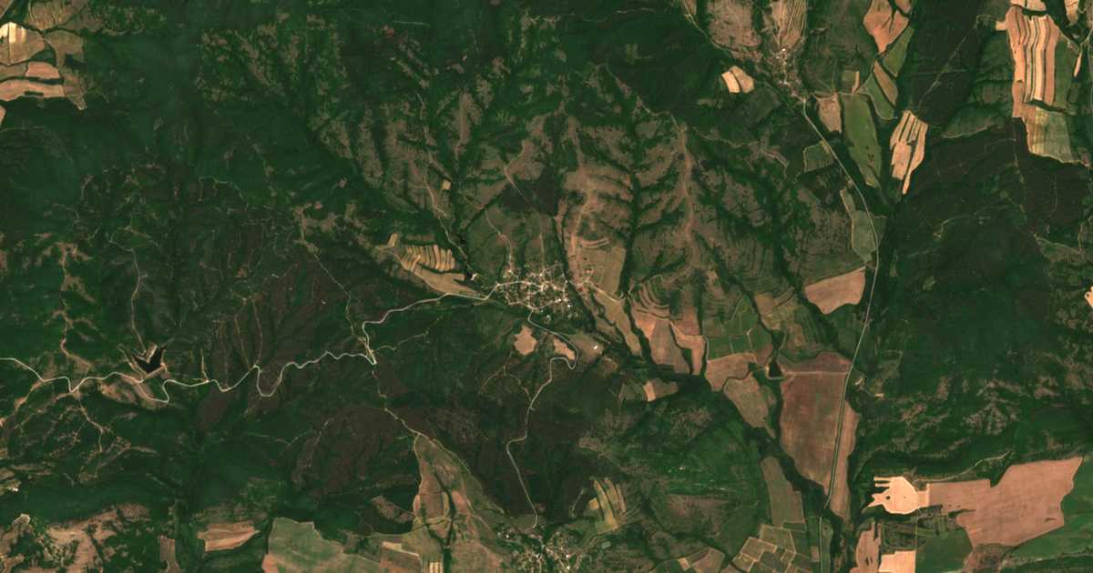 Satelitska karta: Čehlare