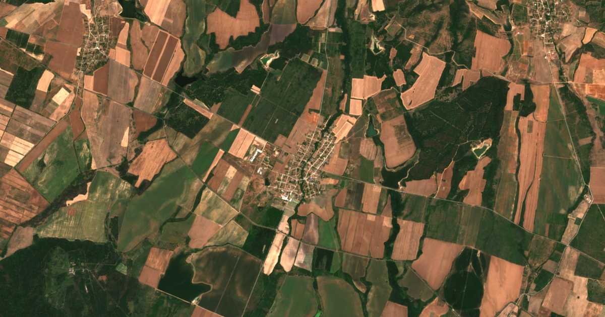 Satelitska karta: Strelci