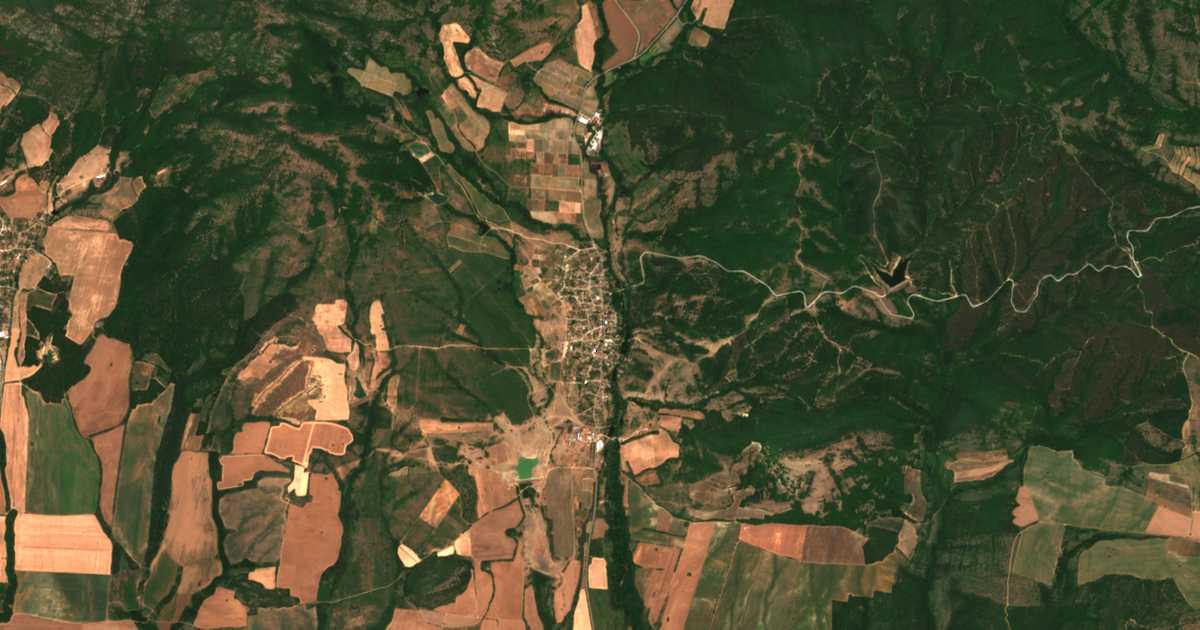 Satelitska karta: Zelenikovo