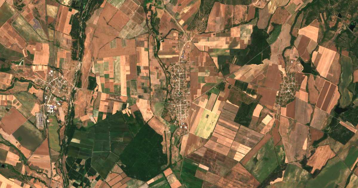 Satelitska karta: Begovo
