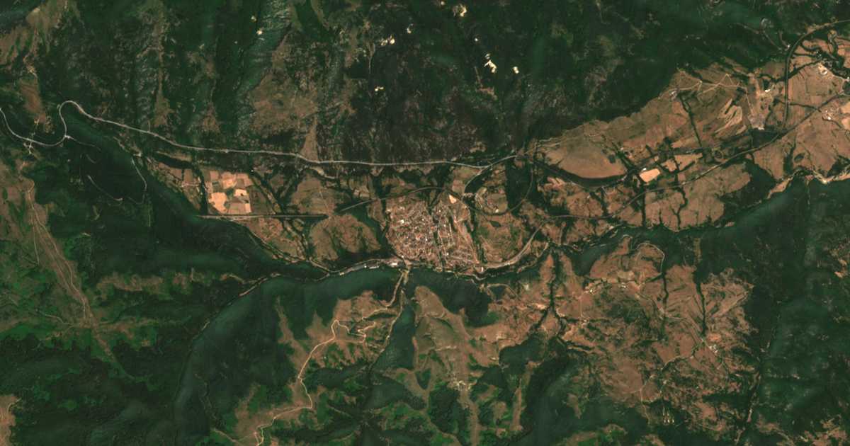 Satelitska karta: Klisura