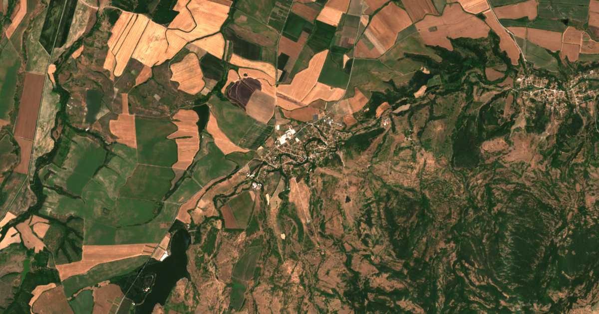 Satelitska karta: Brjagovo