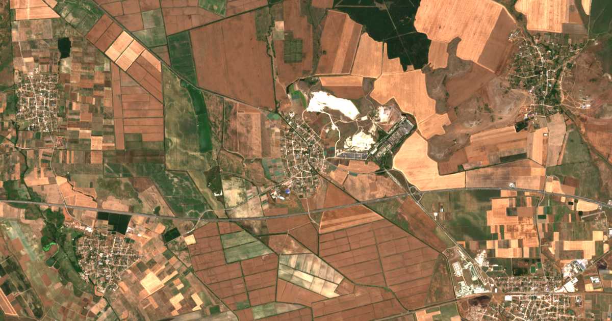 Satelitska karta: Šišmanci