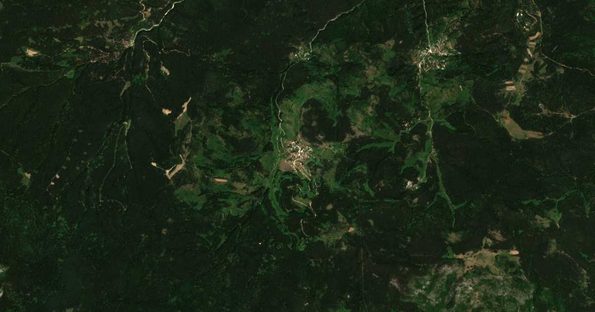 Satelitska karta: Lilkovo