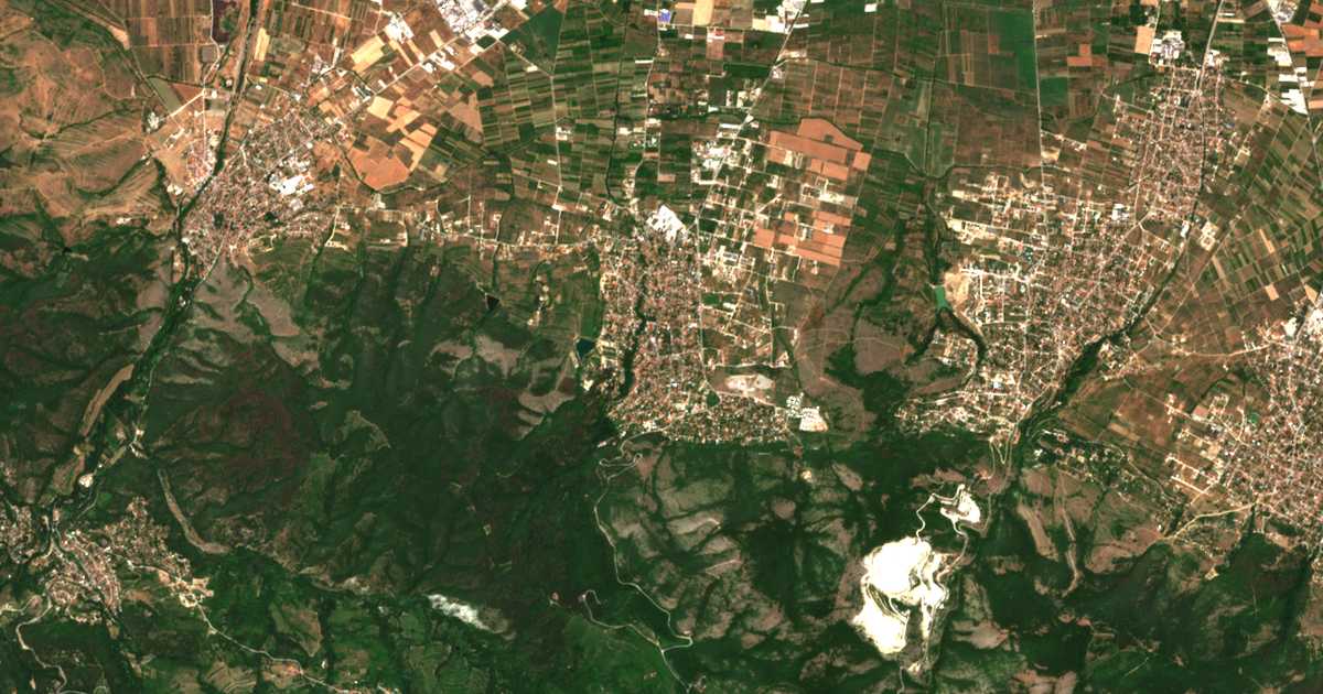 Satelitska karta: Markovo