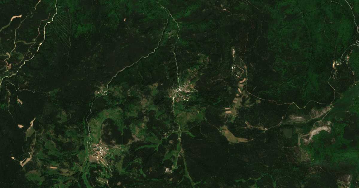 Satelitska karta: Sitovo