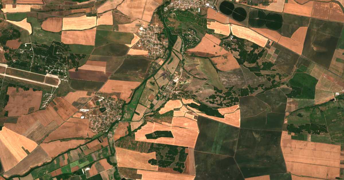 Satelitska karta: Ahmatovo