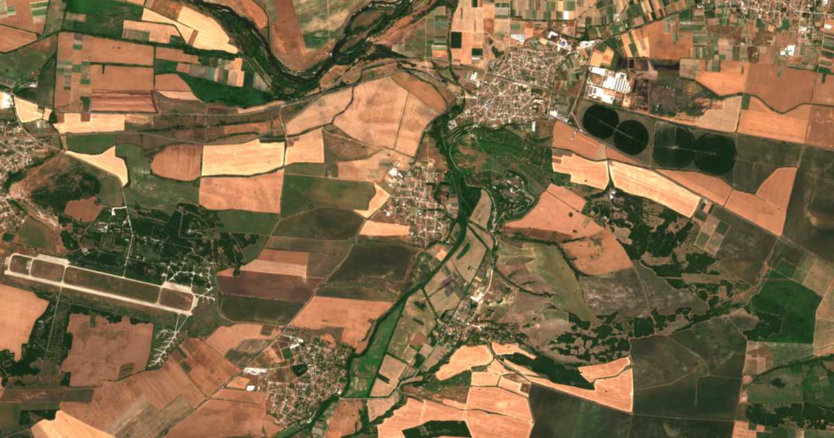 Satelitska karta: Selci