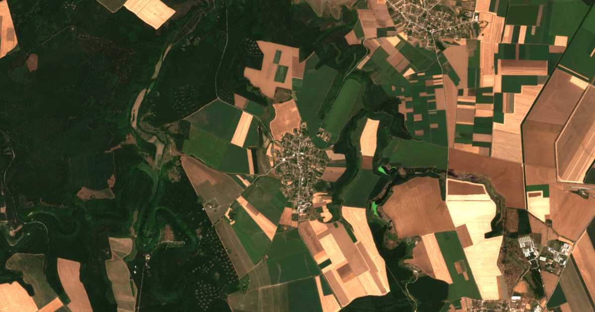 Satelitska karta: Sveštari