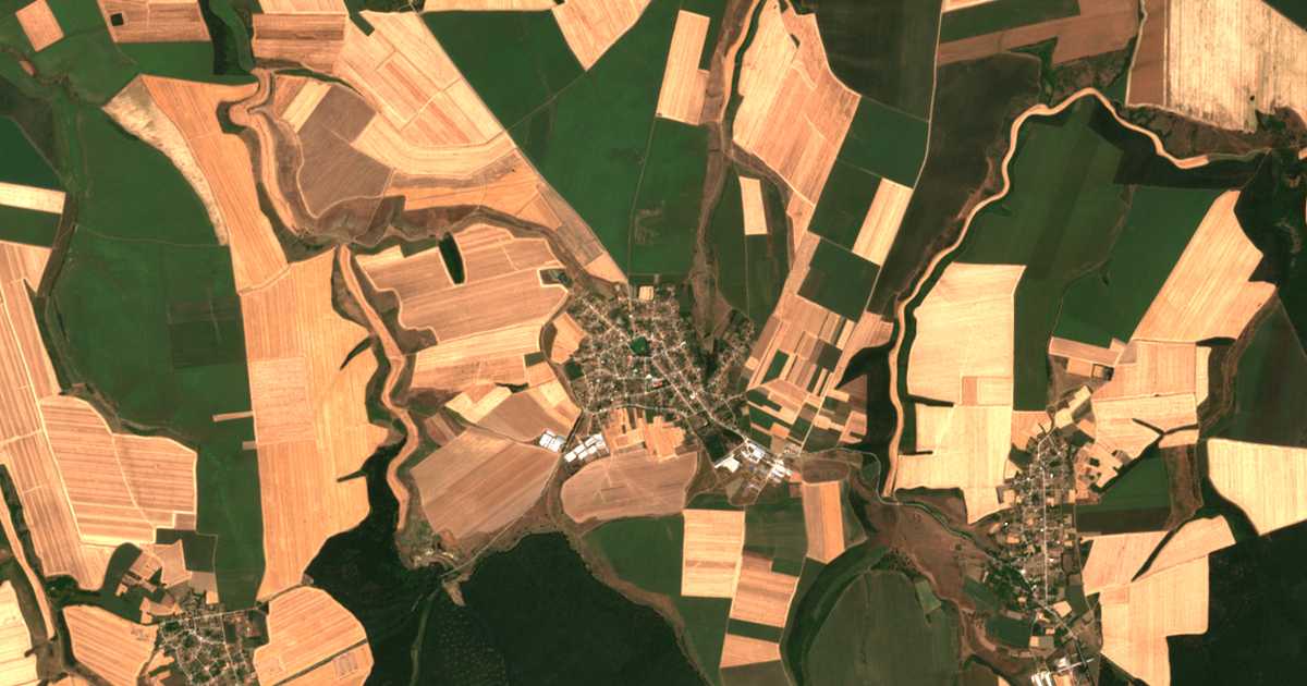 Satelitska karta: Sevar