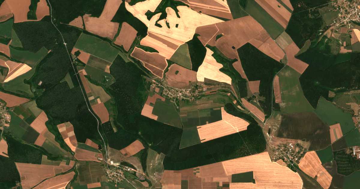 Satelitska karta: Gradina