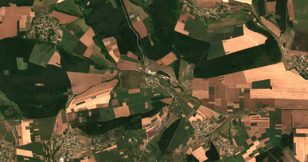 Satelitska karta: Manastirsko