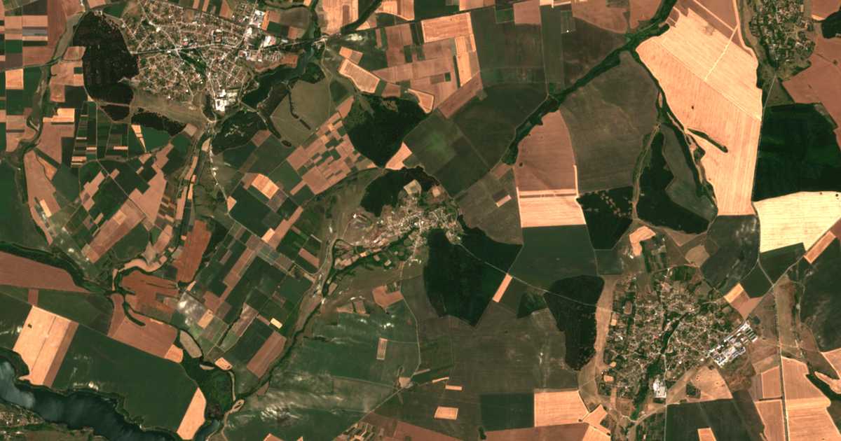 Satelitska karta: Manastirci