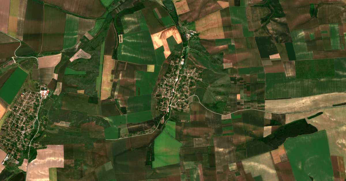 Satelitska karta: Bosilkovci