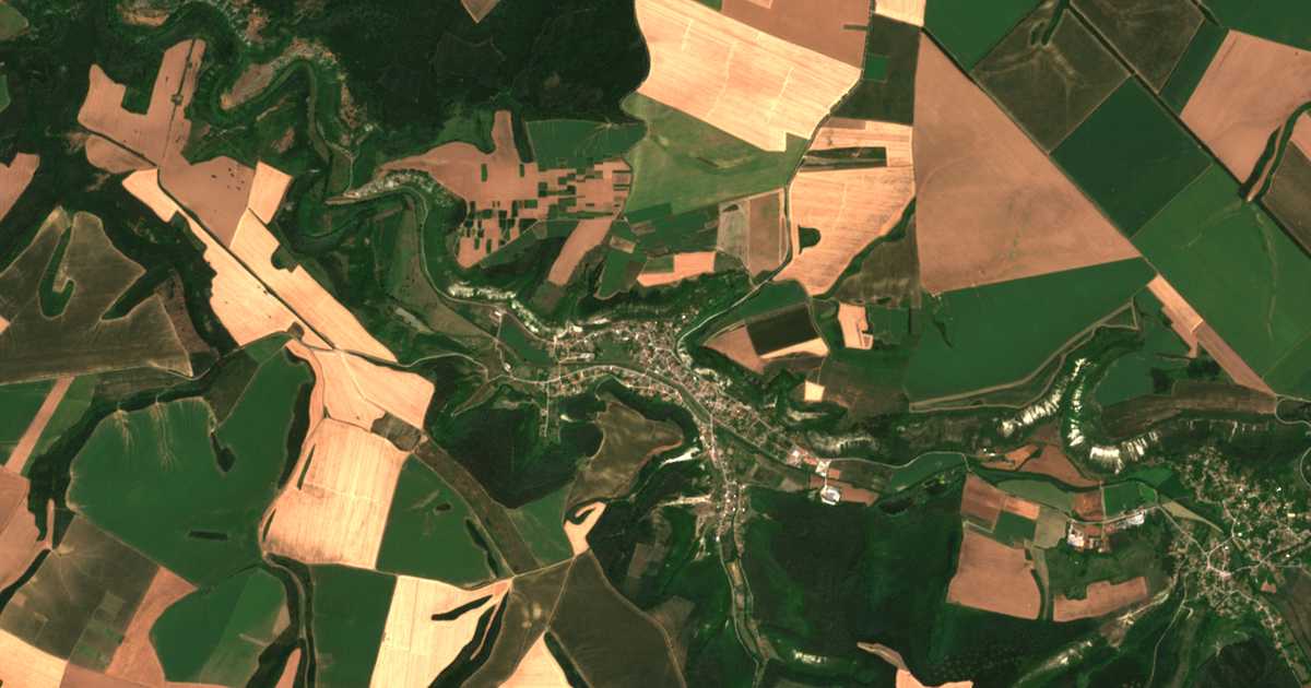 Satelitska karta: Svalenik