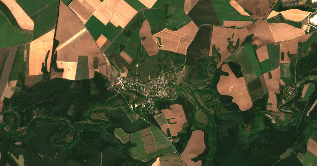 Satelitska karta: Pisanec