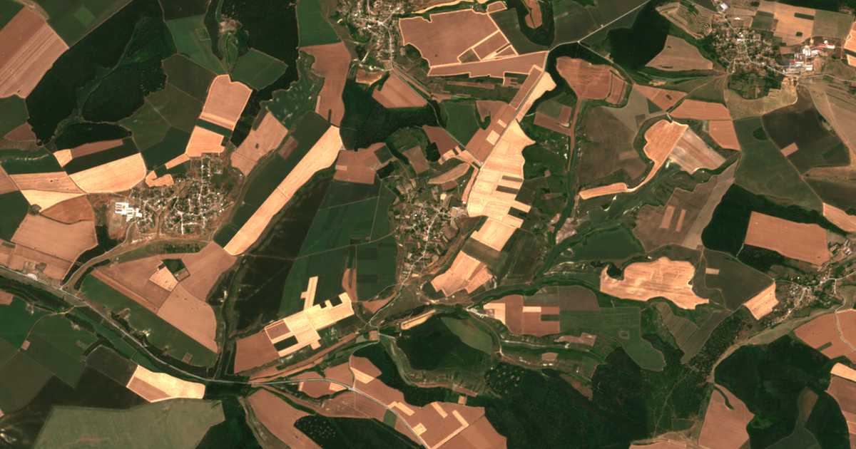 Satelitska karta: Tervel