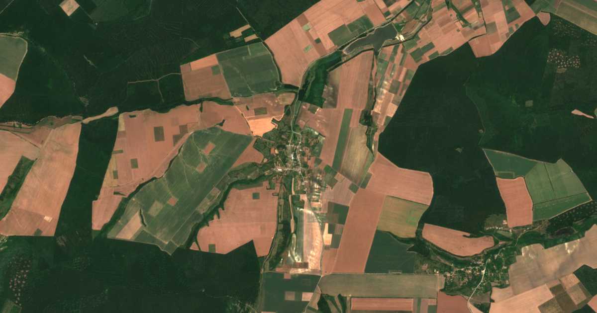 Satelitska karta: Krasen Dol