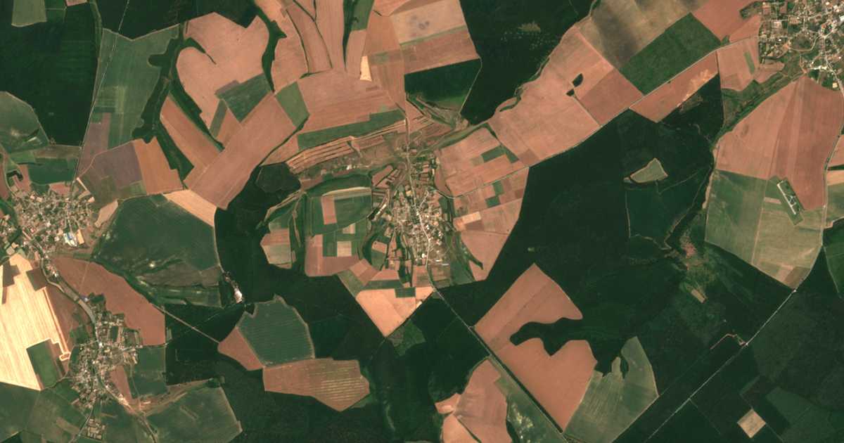 Satelitska karta: Ružica