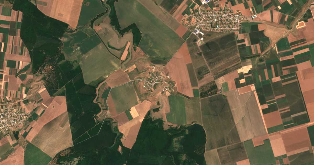 Satelitska karta: Cani Ginčevo