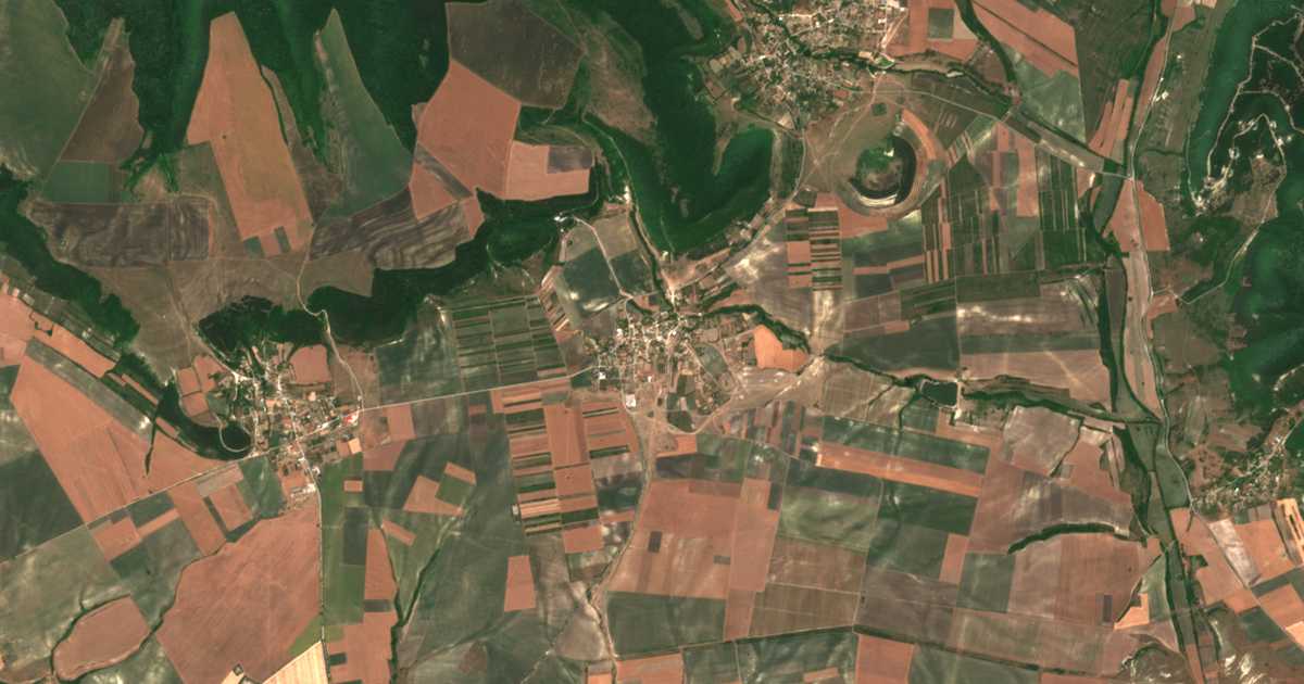 Satelitska karta: Izbul