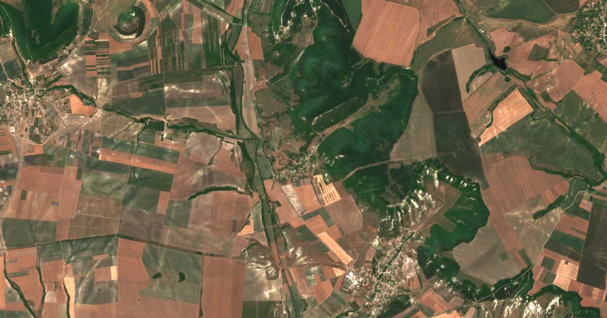 Satelitska karta: Žilino