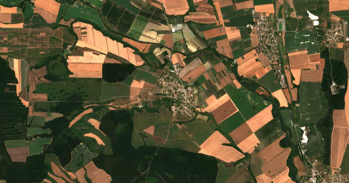 Satelitska karta: Salmanovo