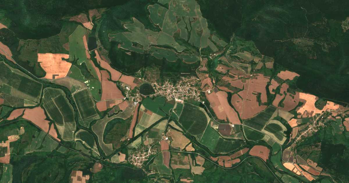Satelitska karta: Jankovo