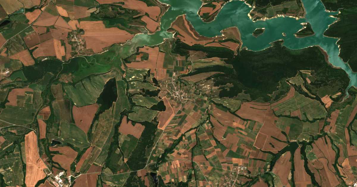 Satelitska karta: Malomir